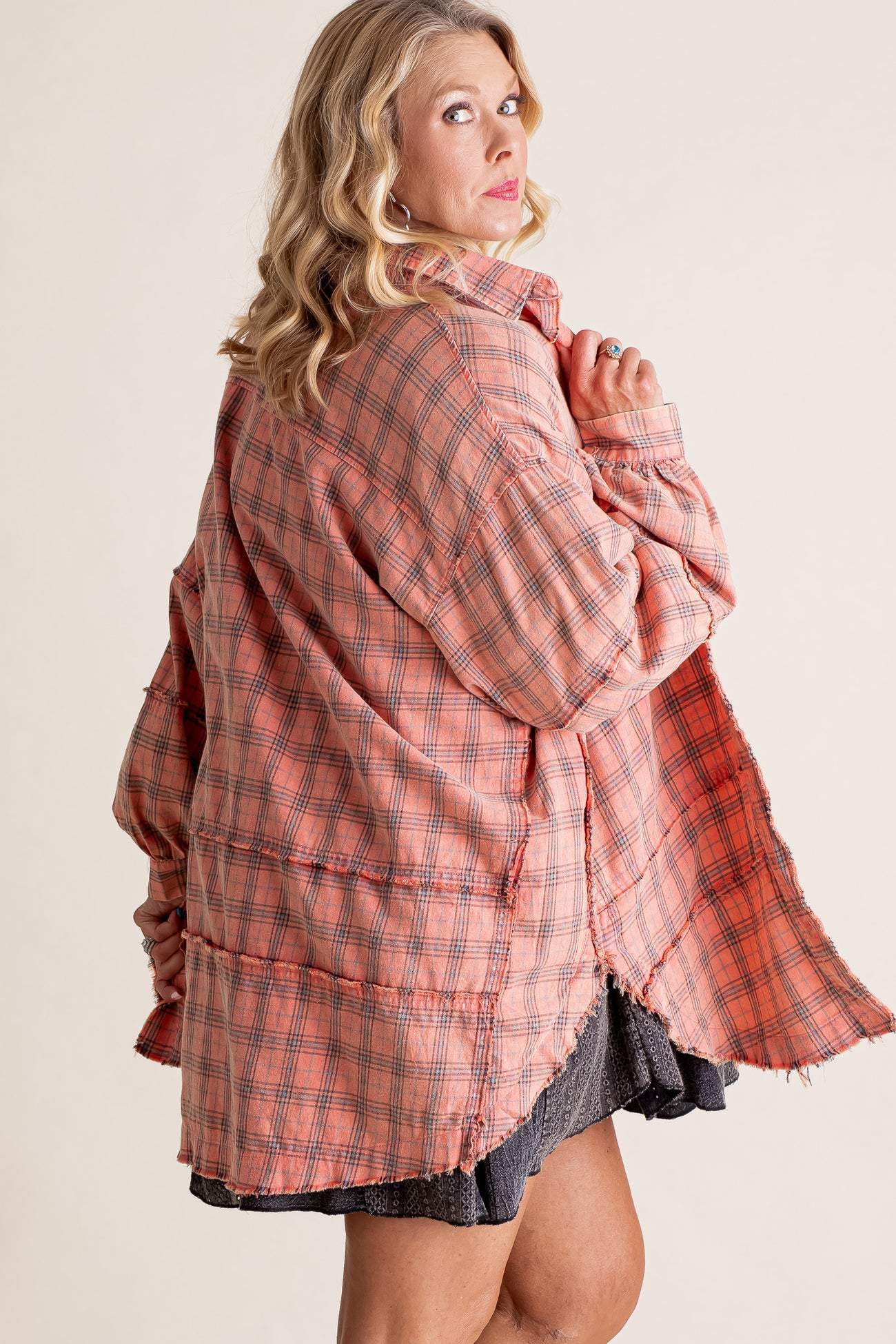 Sarah Casual Overshirt – Bequem und Stilvoll