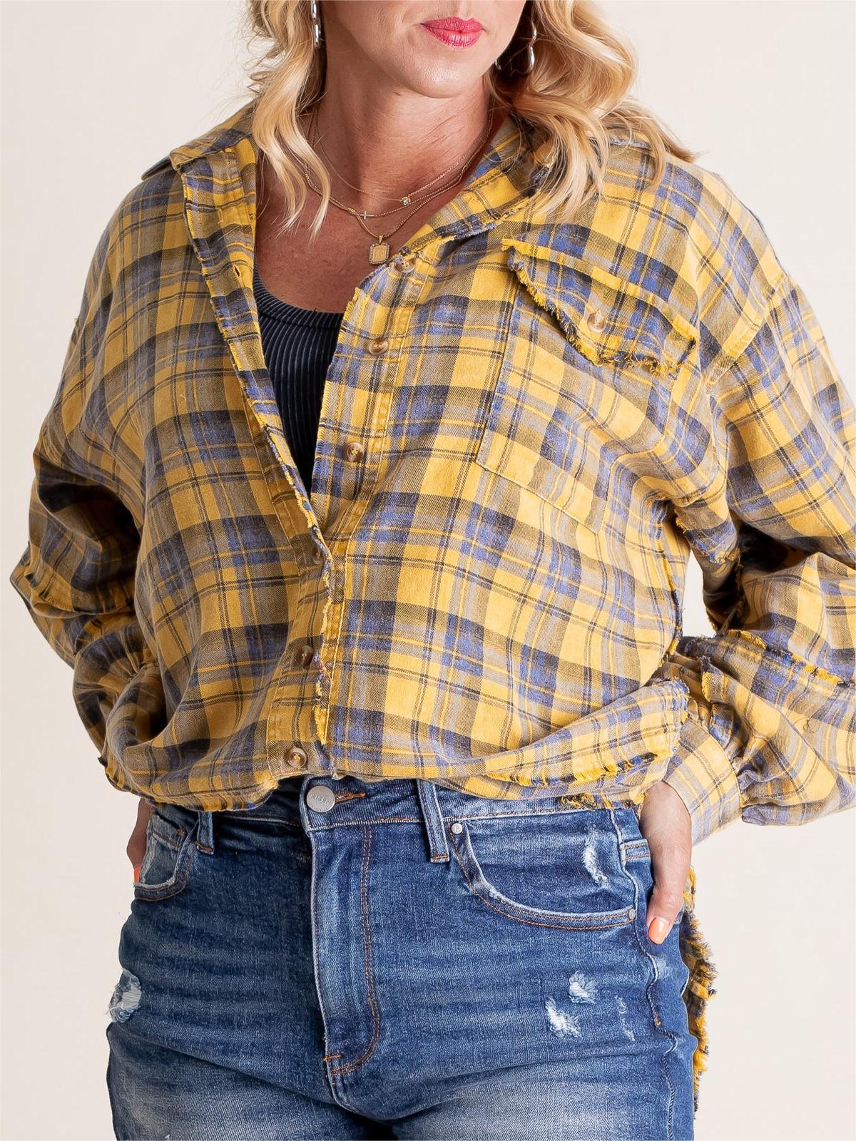 Sarah Casual Overshirt – Bequem und Stilvoll