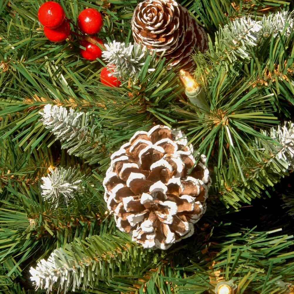 Weihnachtlicher Hängekorb