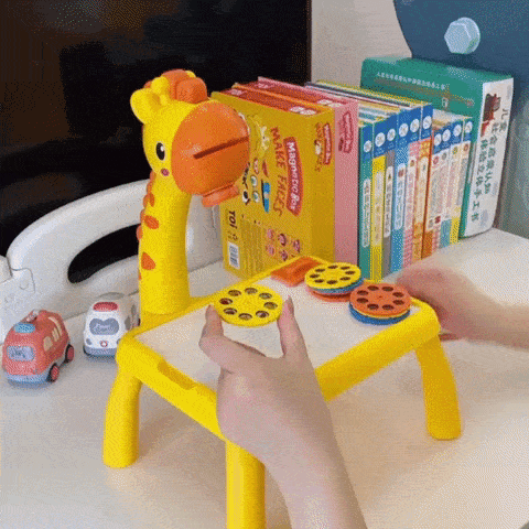 Kreativer Projektions-Tisch für Kinder