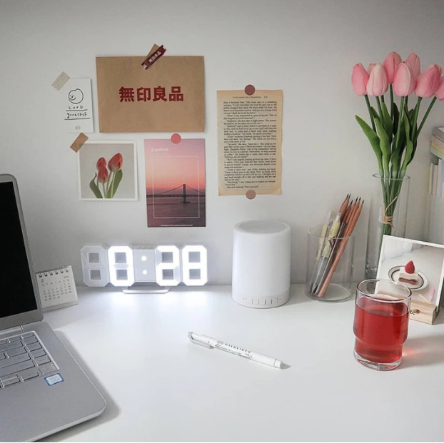 Smart 3D Digitale Uhr – Modernes Design für deinen Nachttisch