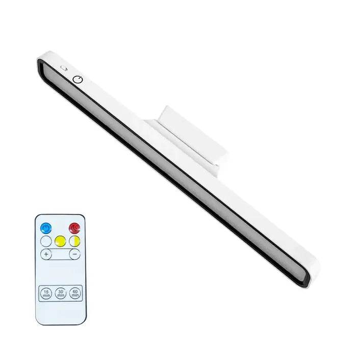 Minimalistische LED-Schreibtischleuchte mit Touch-Steuerung