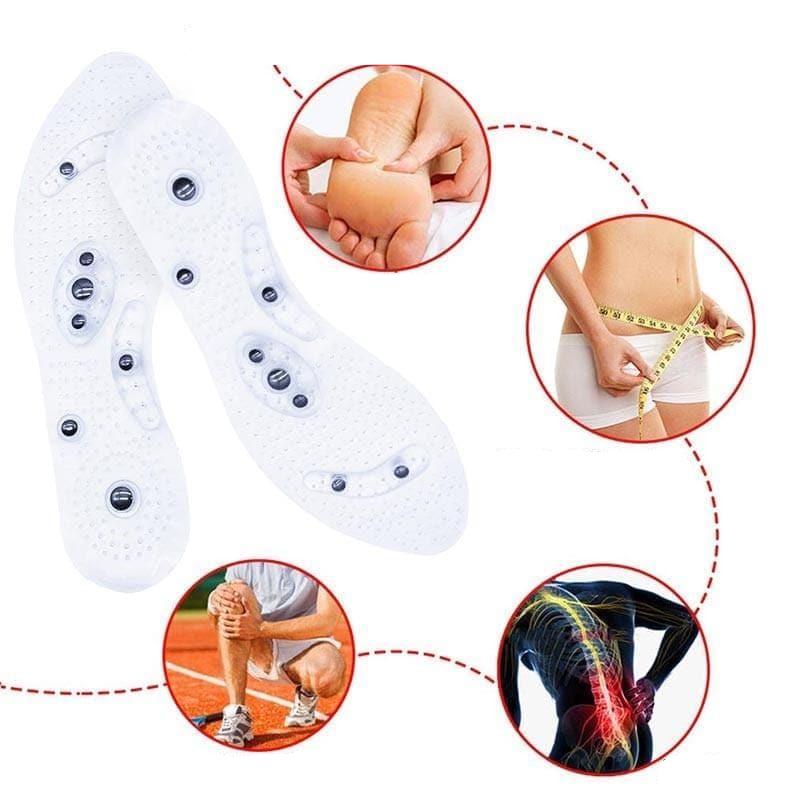 Magnetische Massage-Einlegesohlen – Gesund Laufen und Komfortabel Abnehmen