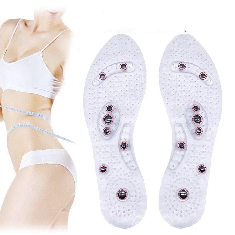 Magnetische Massage-Einlegesohlen – Gesund Laufen und Komfortabel Abnehmen