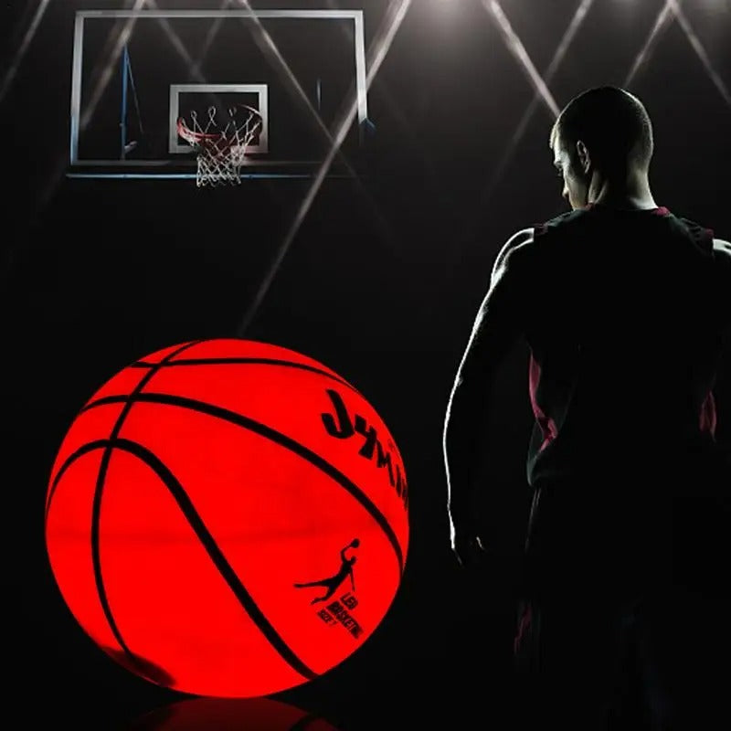 Die LightBounce LED Basketball – Spiele im Dunkeln, leuchte im Licht