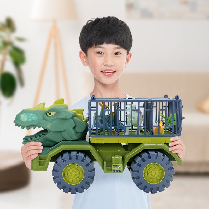DinoAbenteuer Transporter - Aufregender Dinosaurier-Transporter für spannende Entdeckungsreisen
