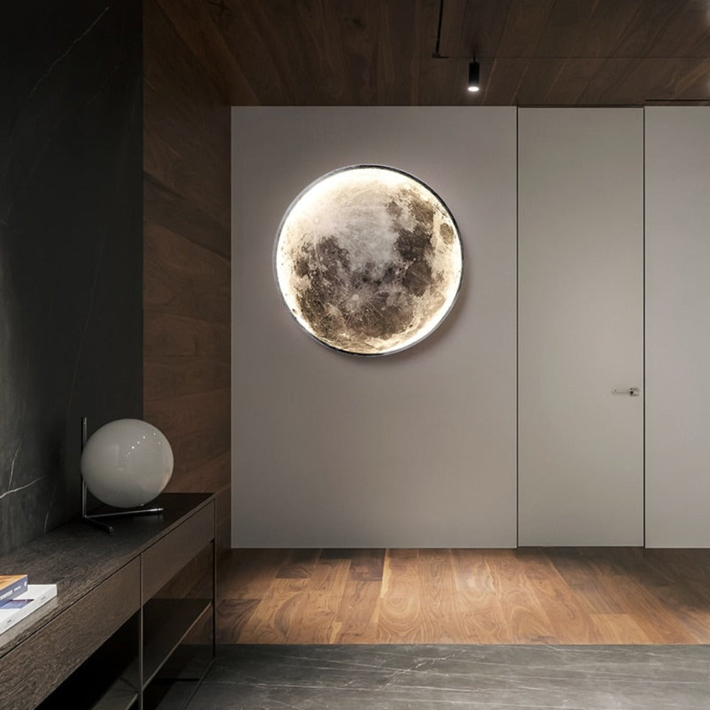 Luna 3D Deckenlampe – Magische Atmosphäre und warmes Licht
