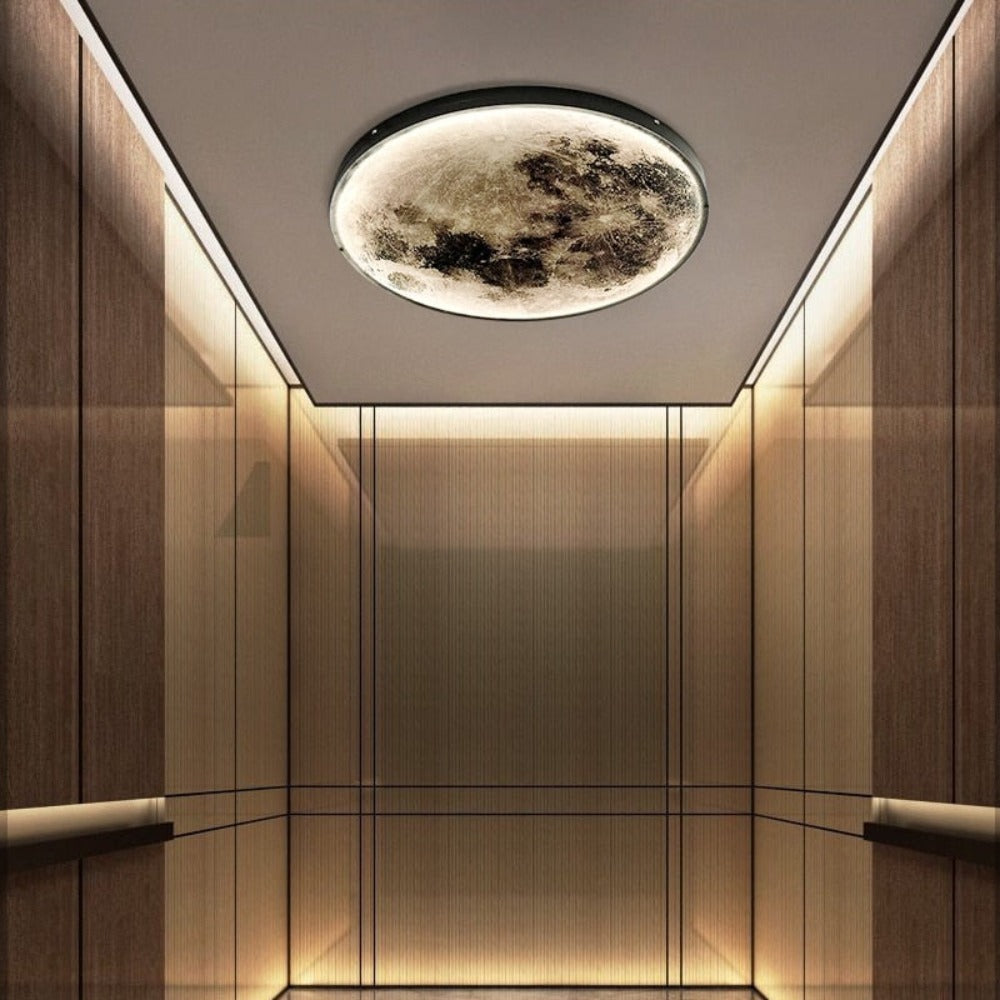 Luna 3D Deckenlampe – Magische Atmosphäre und warmes Licht