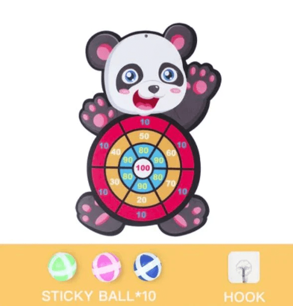 Tierfreunde Sticky Dartboard - Sicherer Spaß für Kinder