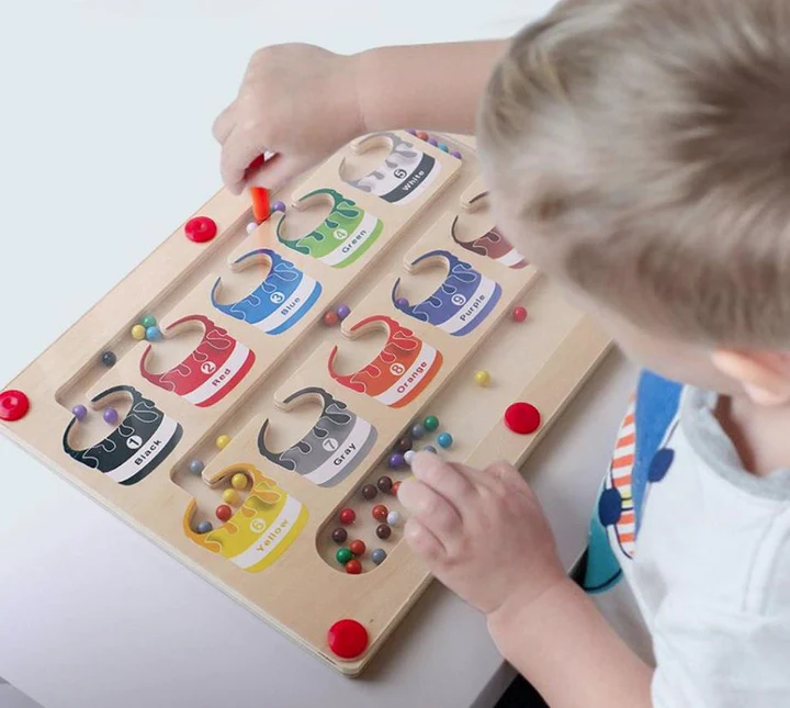 Farbspaß Zählspiel - Spielerisch Farben und Zahlen lernen