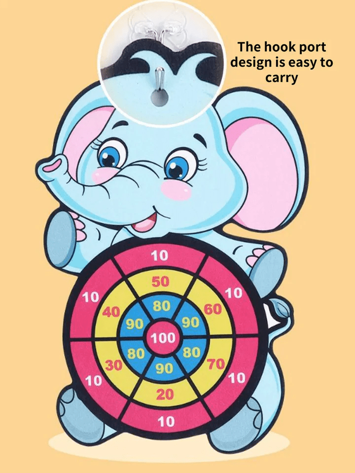 Tierfreunde Sticky Dartboard - Sicherer Spaß für Kinder