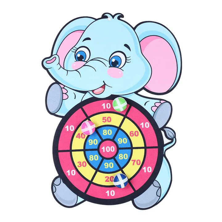 Tierfreunde Sticky Dartboard - Sicherer Spaß für Kinder