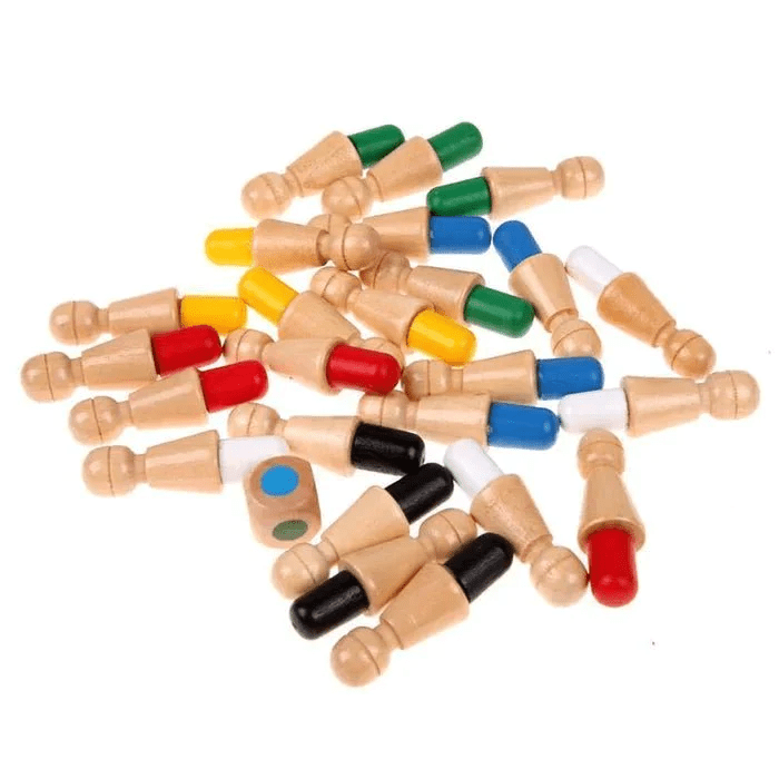 Memory-Schach Holzspiel - Fördert Konzentration und Gedächtnis