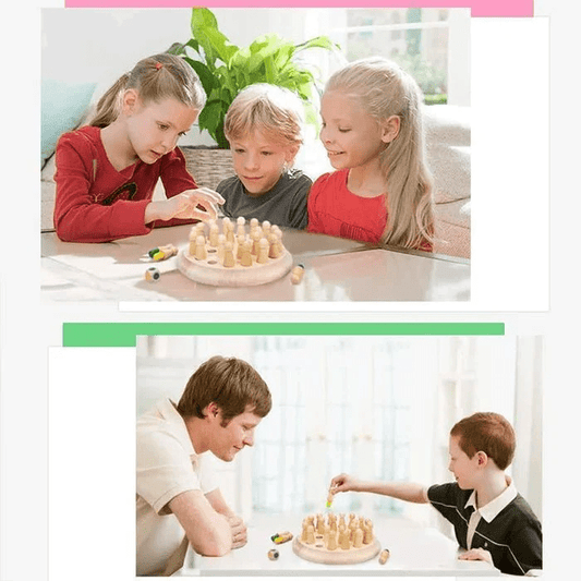 MemoryMaster Holz Gedächtnisspiel – Herausfordernd und Lehrreich