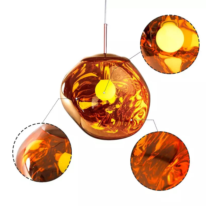 Design Hängeleuchte Melt – Stilvolles und Atmosphärisches Lichtobjekt
