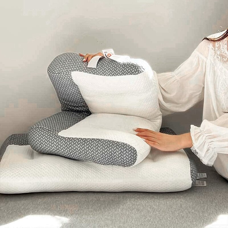 Ergonomisches Nackenstützkissen für besseren Schlaf
