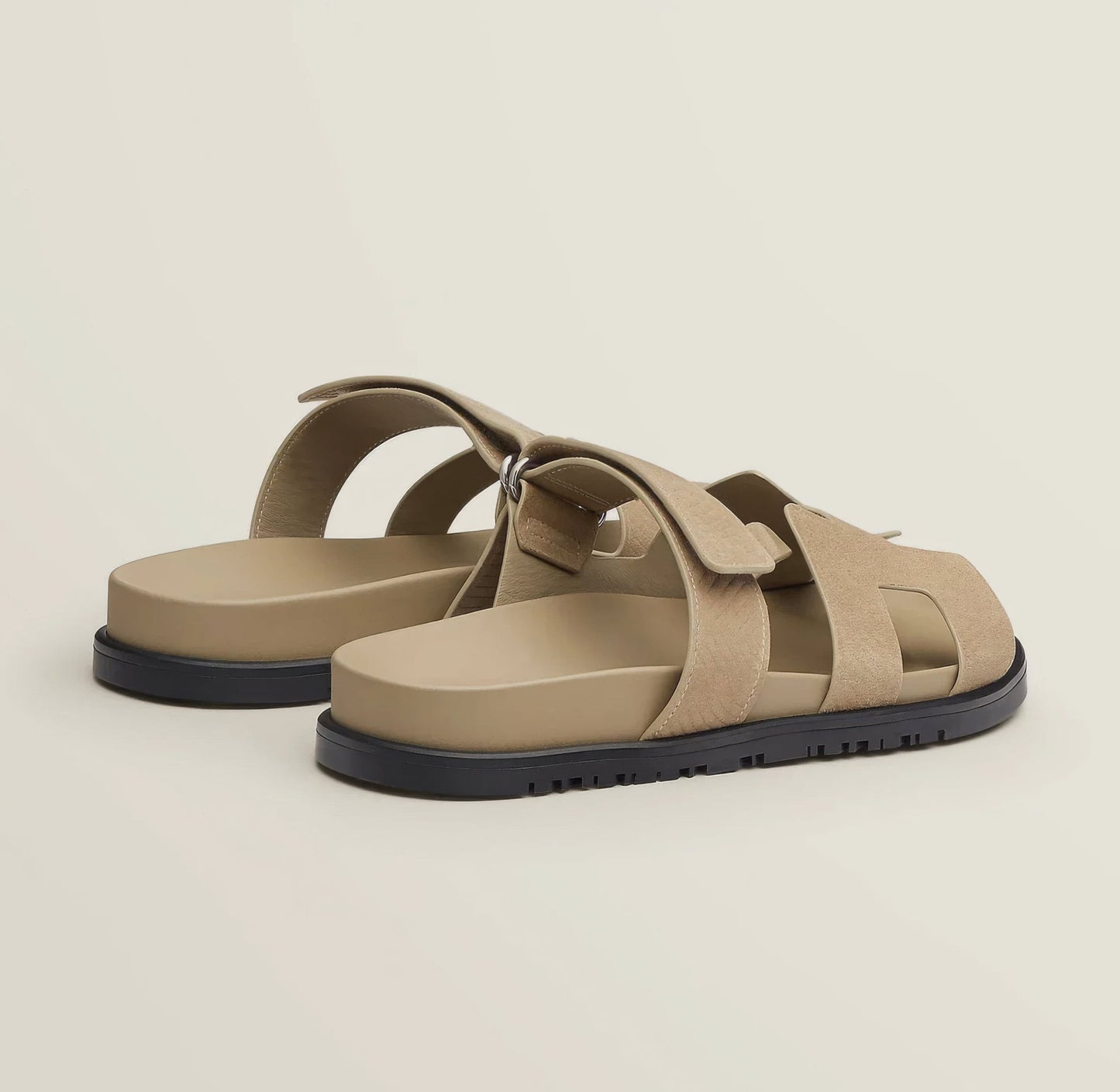Elegante Lederstrap Sandalen – Komfort trifft Chic