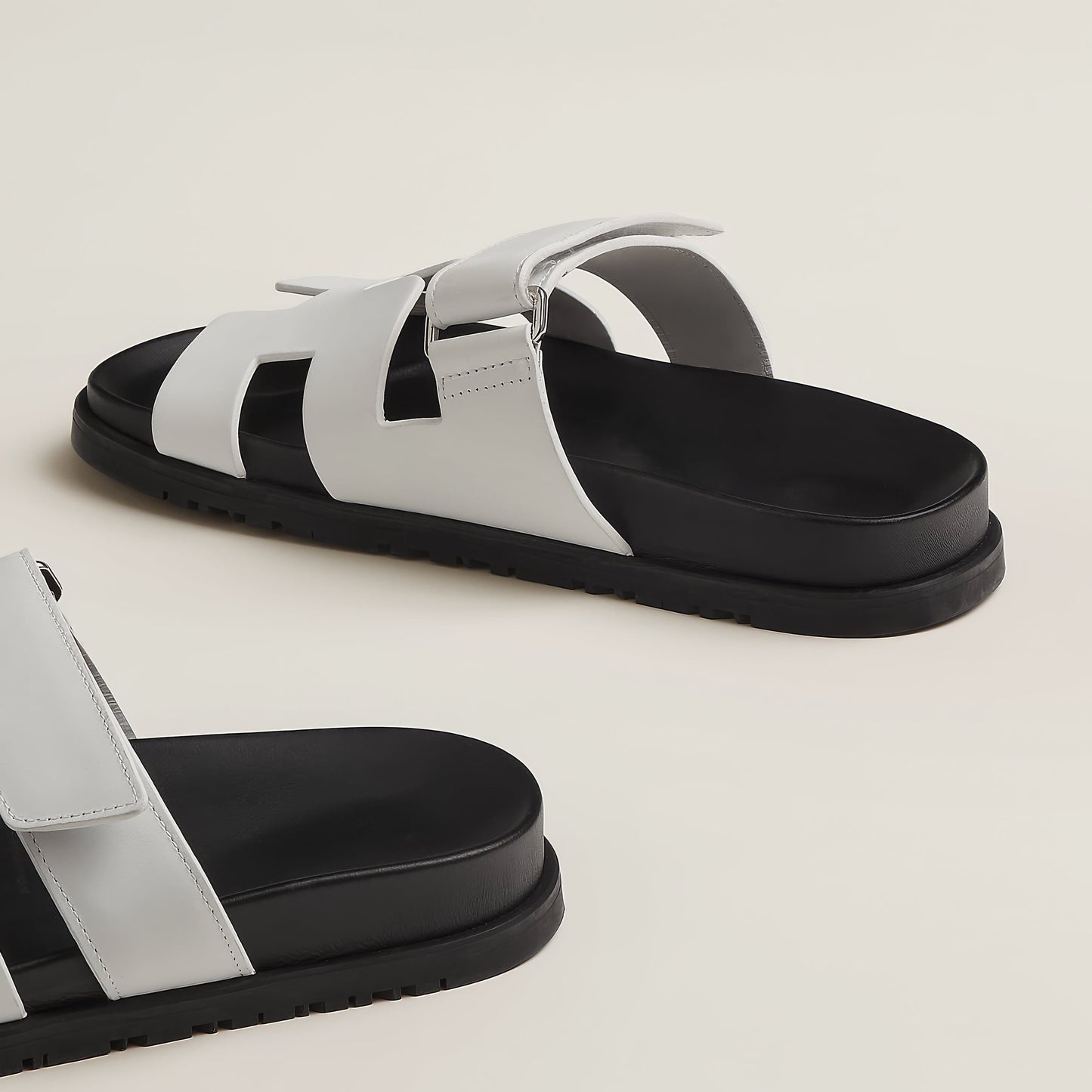Elegante Lederstrap Sandalen – Komfort trifft Chic