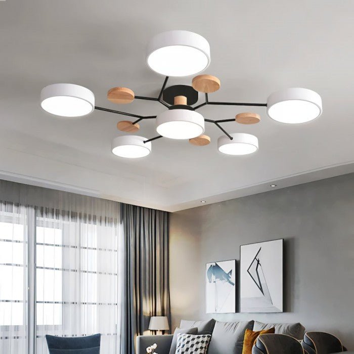 Moderne skandinavische LED-Deckenleuchte – Stilvoll & Nachhaltig