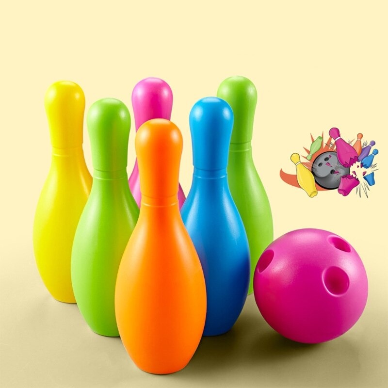 Buntes Bowling-Abenteuer – Das Farbenfrohe Spielset für Kinder