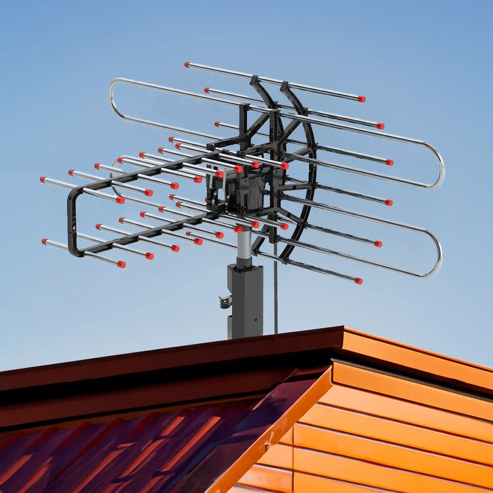 Außenantenne TV 360° – Lange Reichweite & Signalverstärkung