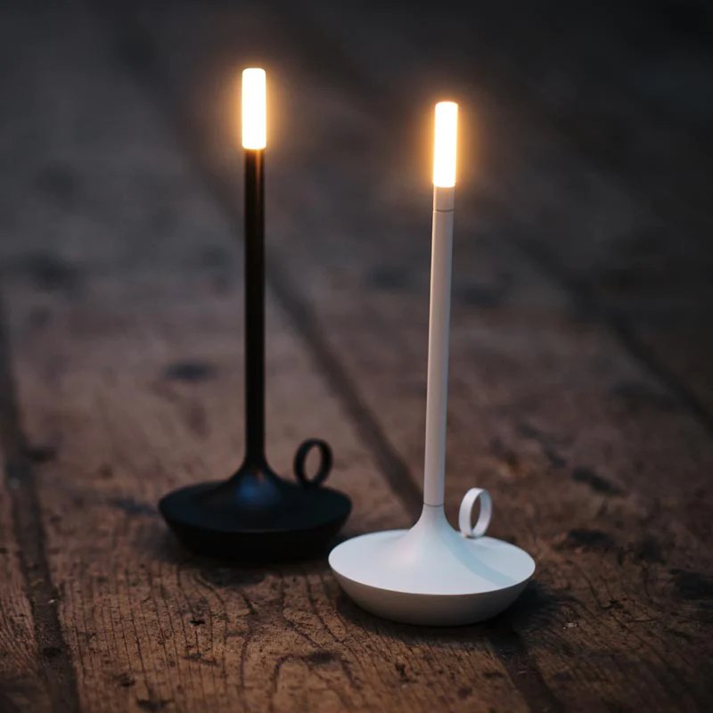 LumaGlow Dimmbares LED-Kerzenlicht – Elegant & Kabellos mit Langer Batterielaufzeit