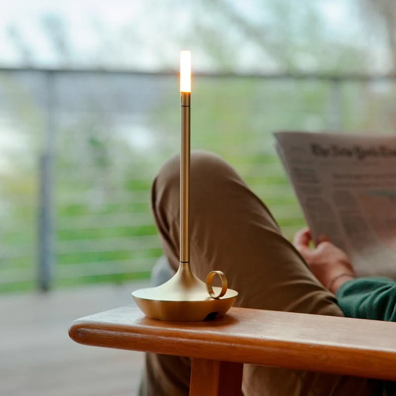 LumaGlow Dimmbares LED-Kerzenlicht – Elegant & Kabellos mit Langer Batterielaufzeit