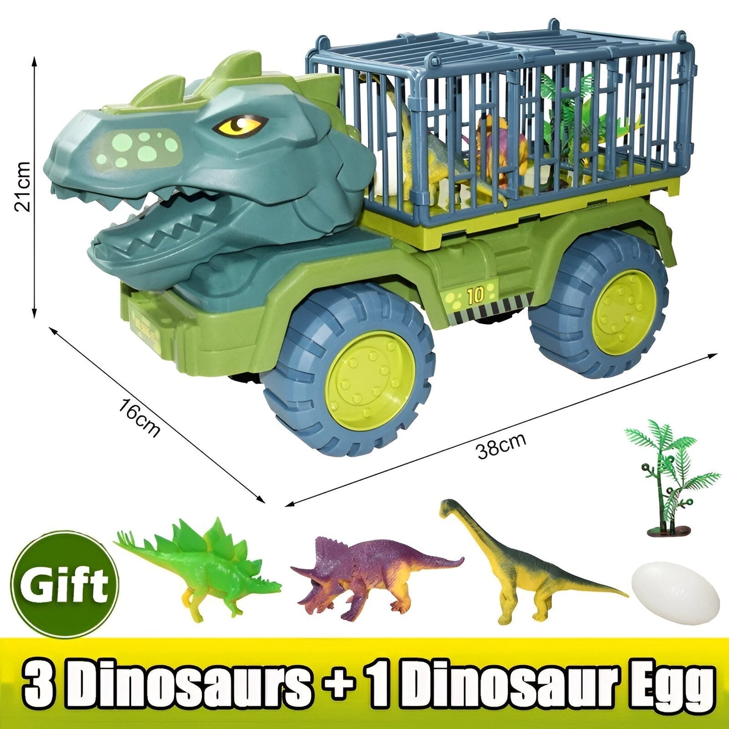 DinoAbenteuer Transporter - Aufregender Dinosaurier-Transporter für spannende Entdeckungsreisen