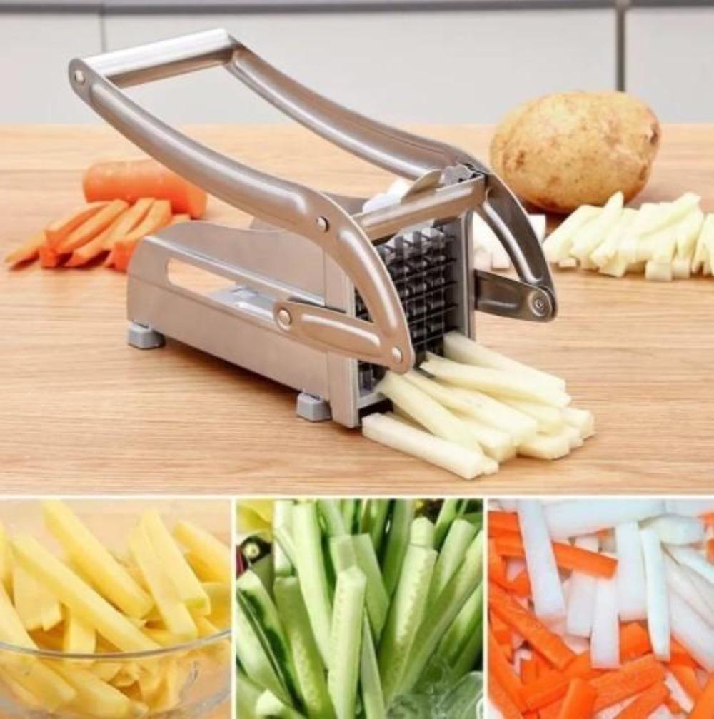 ProSlice Kartoffel- und Pommes-Schneider – Perfekt geschnittene Pommes in einem Zug
