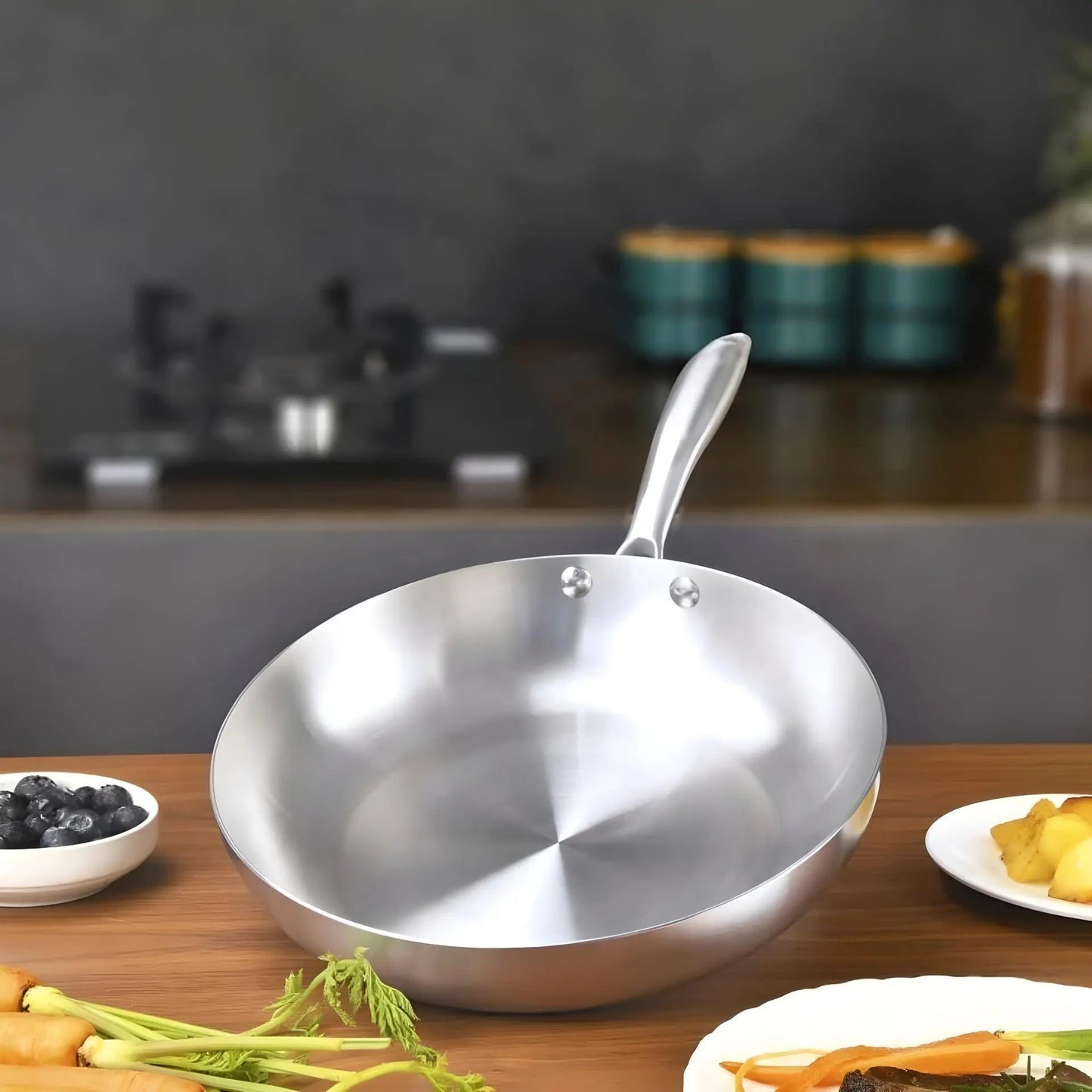 ChefSteel RVS Bratpfanne – Professionelles und Stilvolles Kochen