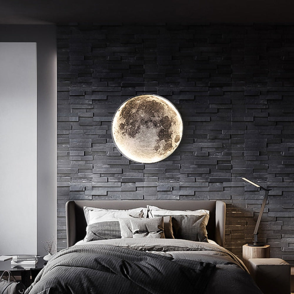 Luna 3D Deckenlampe – Magische Atmosphäre und warmes Licht