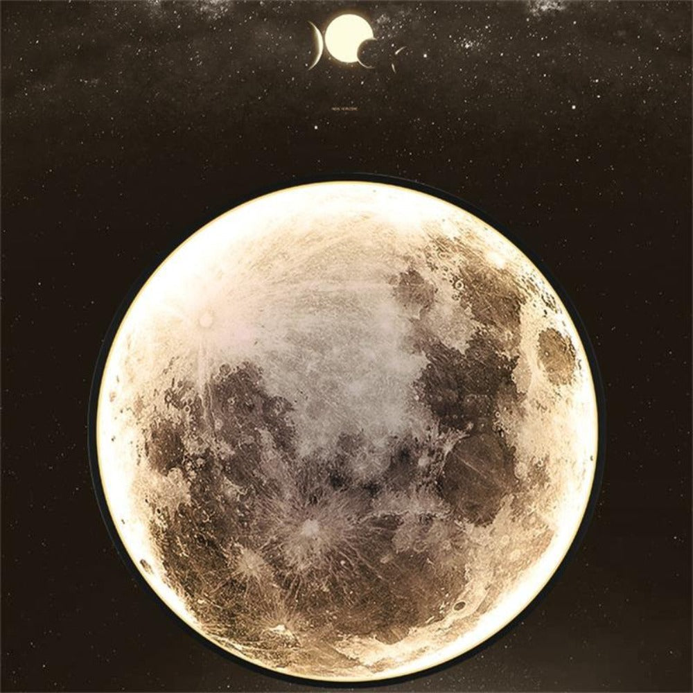 Luna 3D Deckenlampe – Magische Atmosphäre und warmes Licht