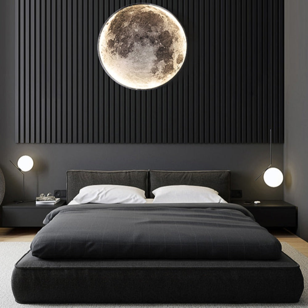 Luna 3D Deckenlampe – Magische Atmosphäre und warmes Licht