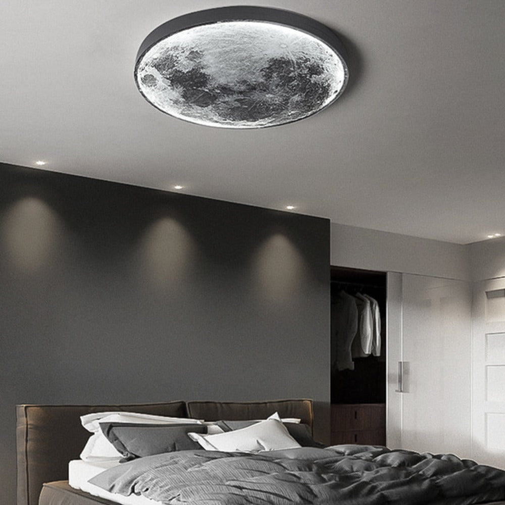Luna 3D Deckenlampe – Magische Atmosphäre und warmes Licht