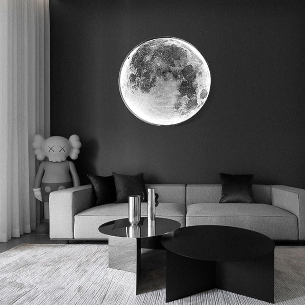 Luna 3D Deckenlampe – Magische Atmosphäre und warmes Licht