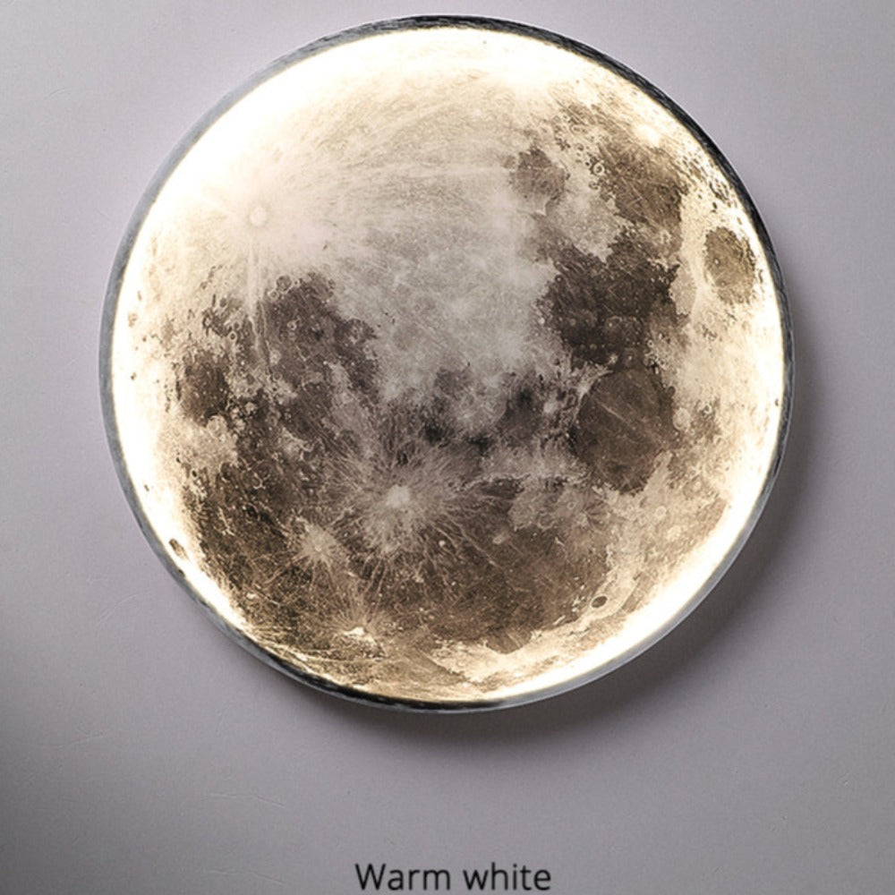 Luna 3D Deckenlampe – Magische Atmosphäre und warmes Licht