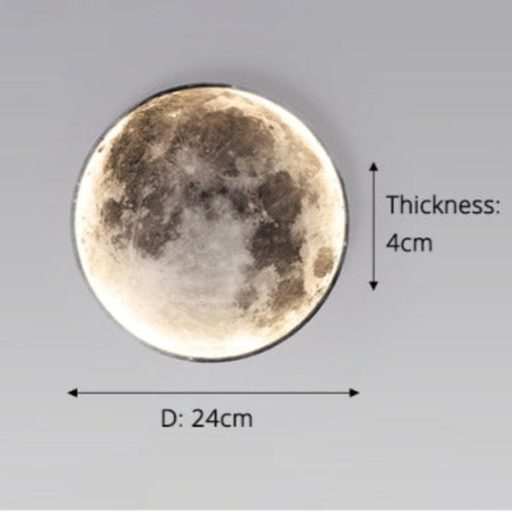 Luna 3D Deckenlampe – Magische Atmosphäre und warmes Licht