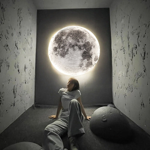 Luna 3D Deckenlampe – Magische Atmosphäre und warmes Licht