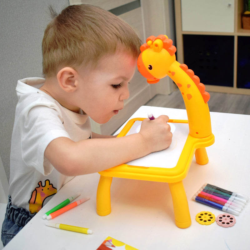Kreativer Projektions-Tisch für Kinder