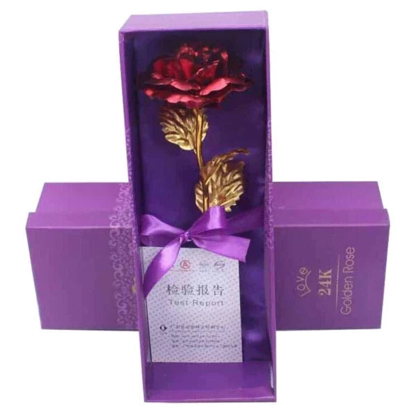 Ewige Romantik Goldene Rose – Für unsterbliche Liebe am Valentinstag