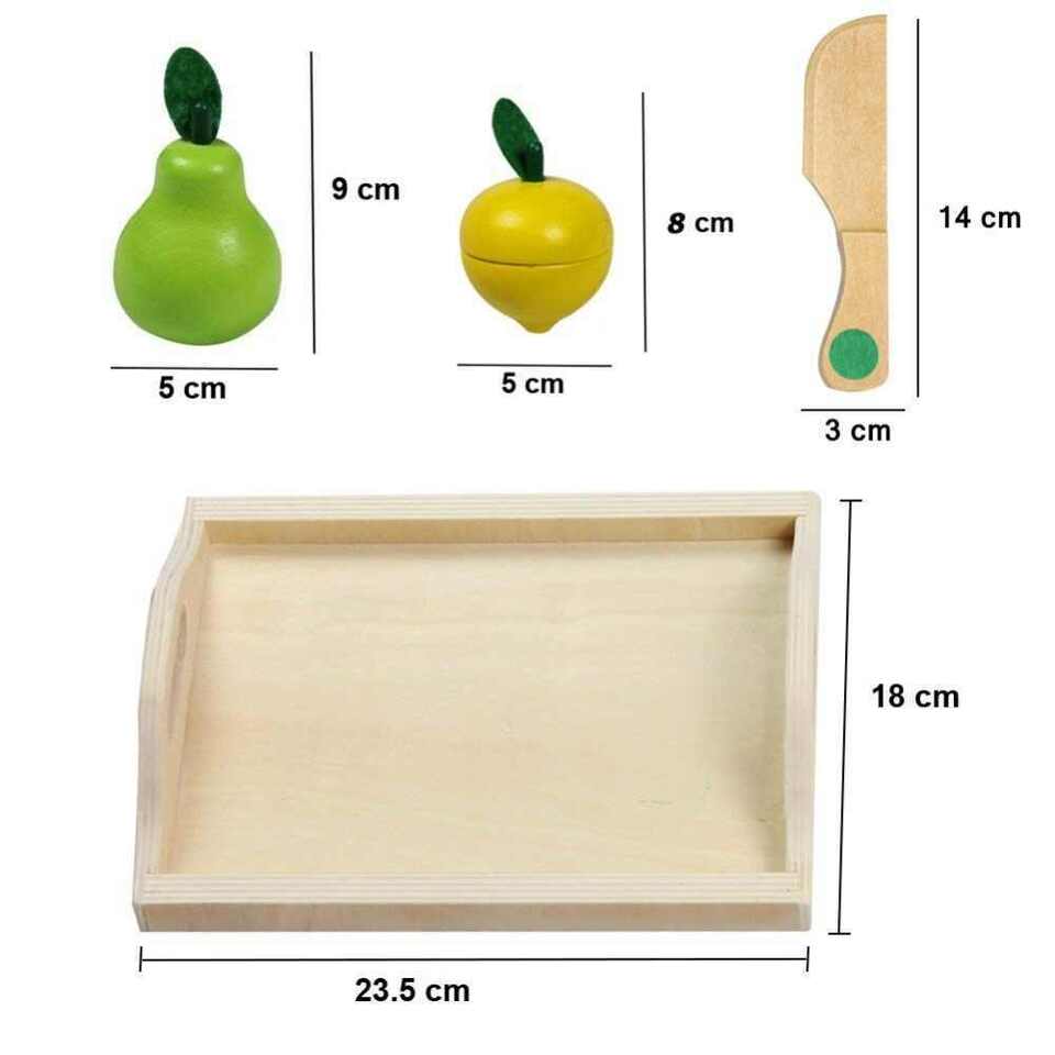 Kleine Chef Schneidset – Sicher und lehrreich