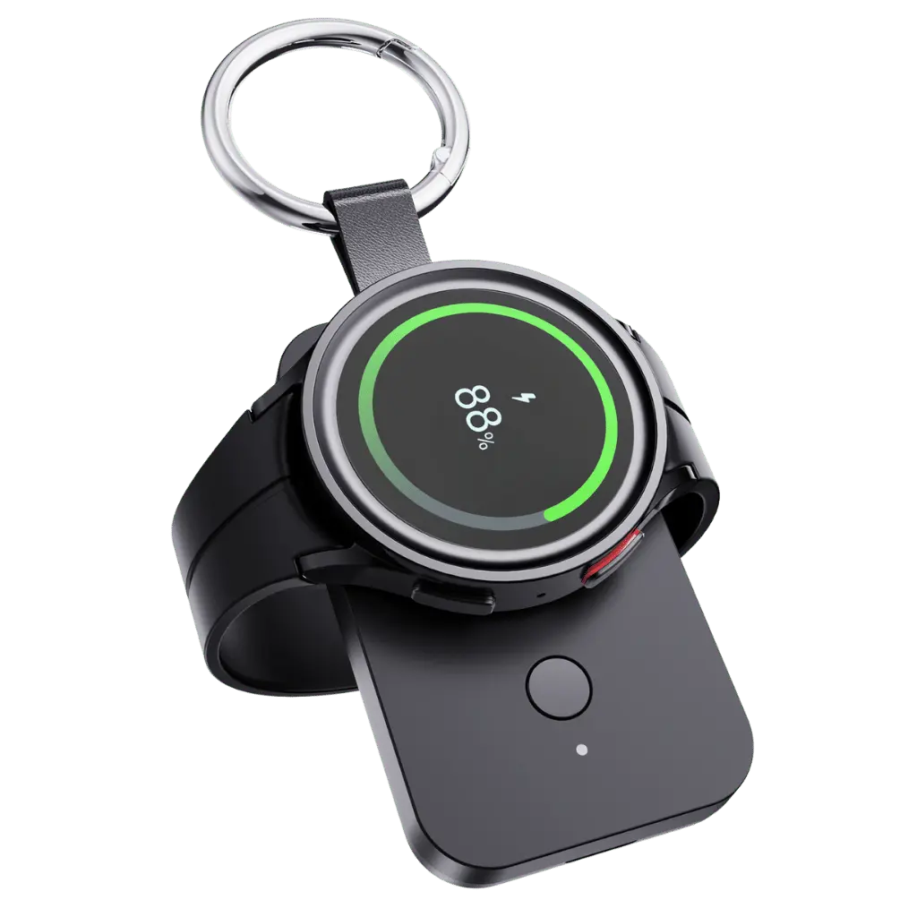 Tragbare Smartwatch Powerbank – Schlüsselanhänger Ladegerät für unterwegs