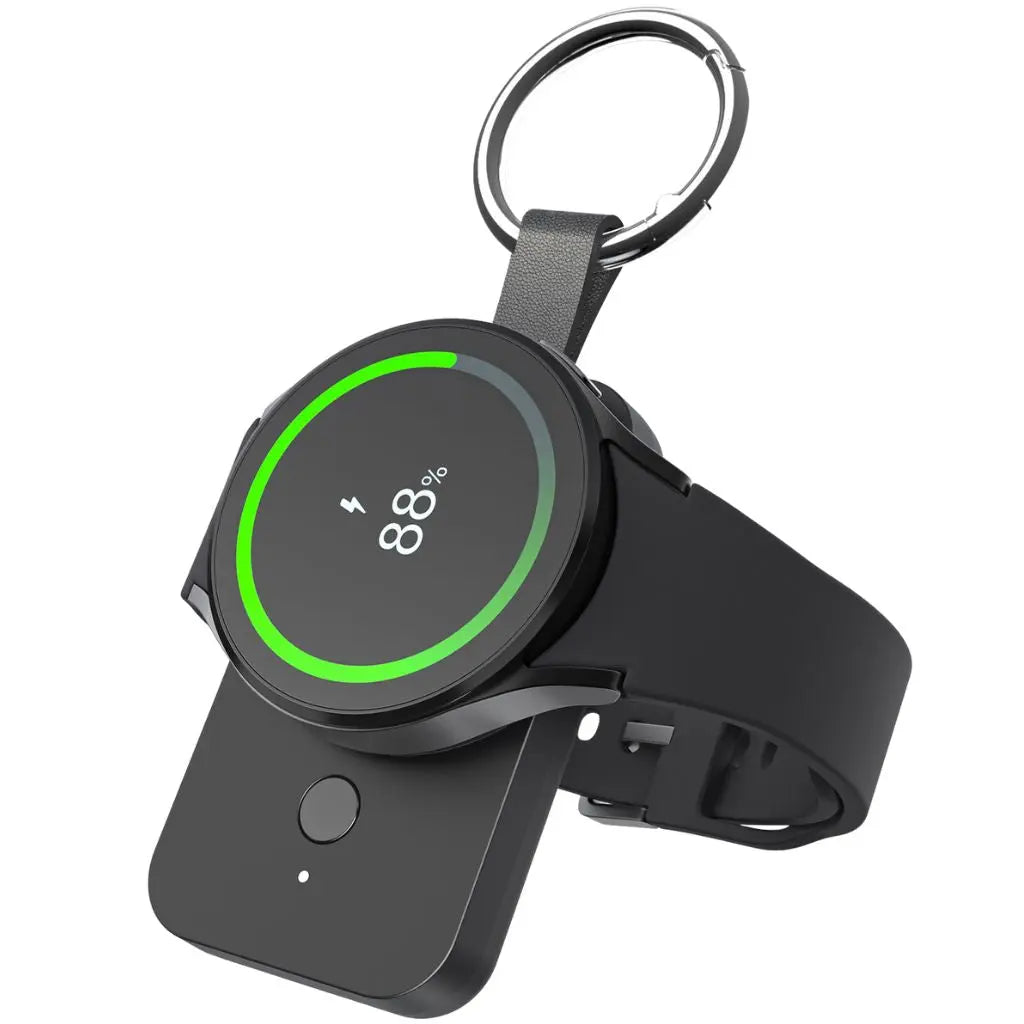 Tragbare Smartwatch Powerbank – Schlüsselanhänger Ladegerät für unterwegs