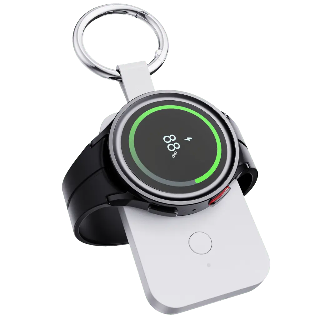 Tragbare Smartwatch Powerbank – Schlüsselanhänger Ladegerät für unterwegs