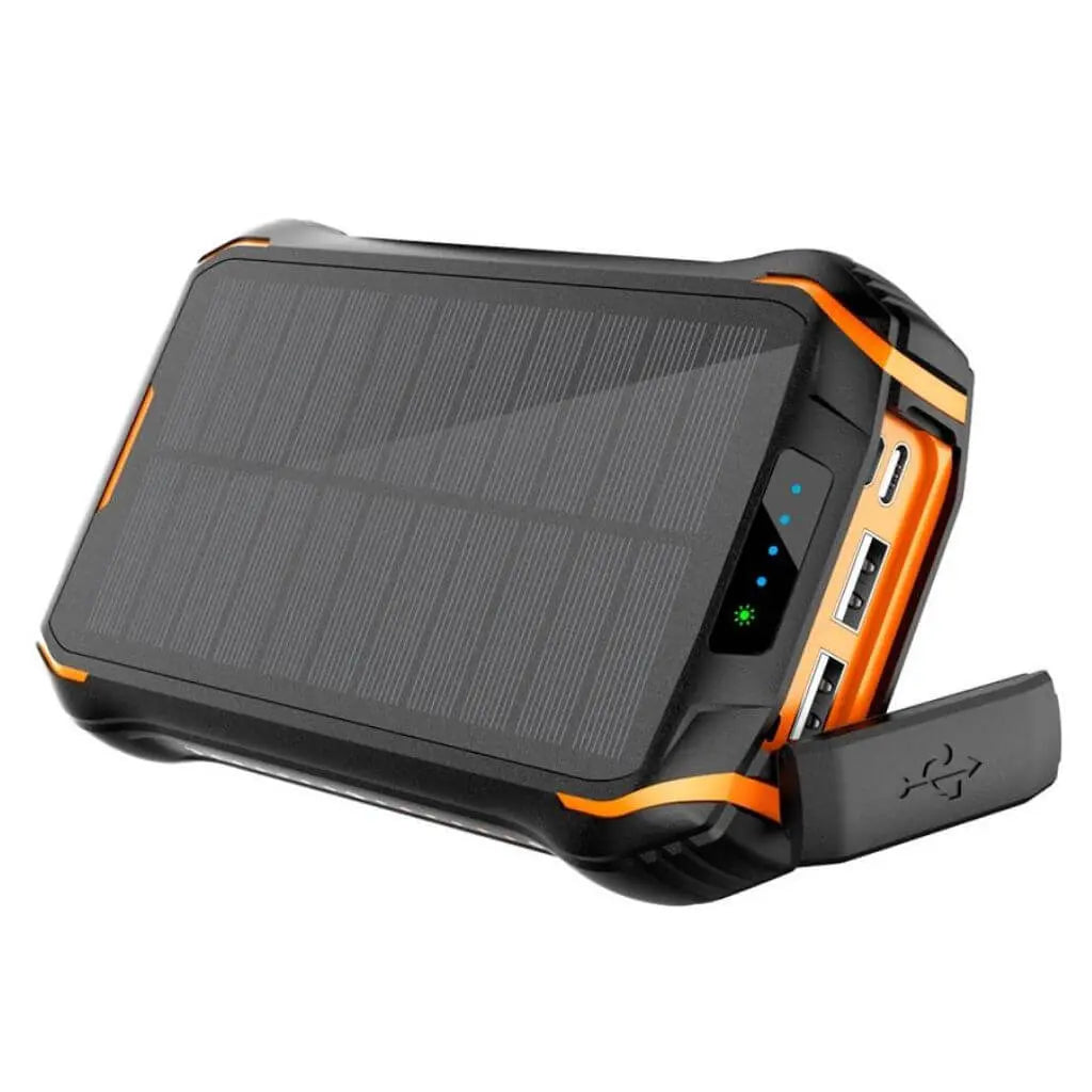 Solarenergie Powerbank – Tragbares Ladegerät mit hoher Kapazität