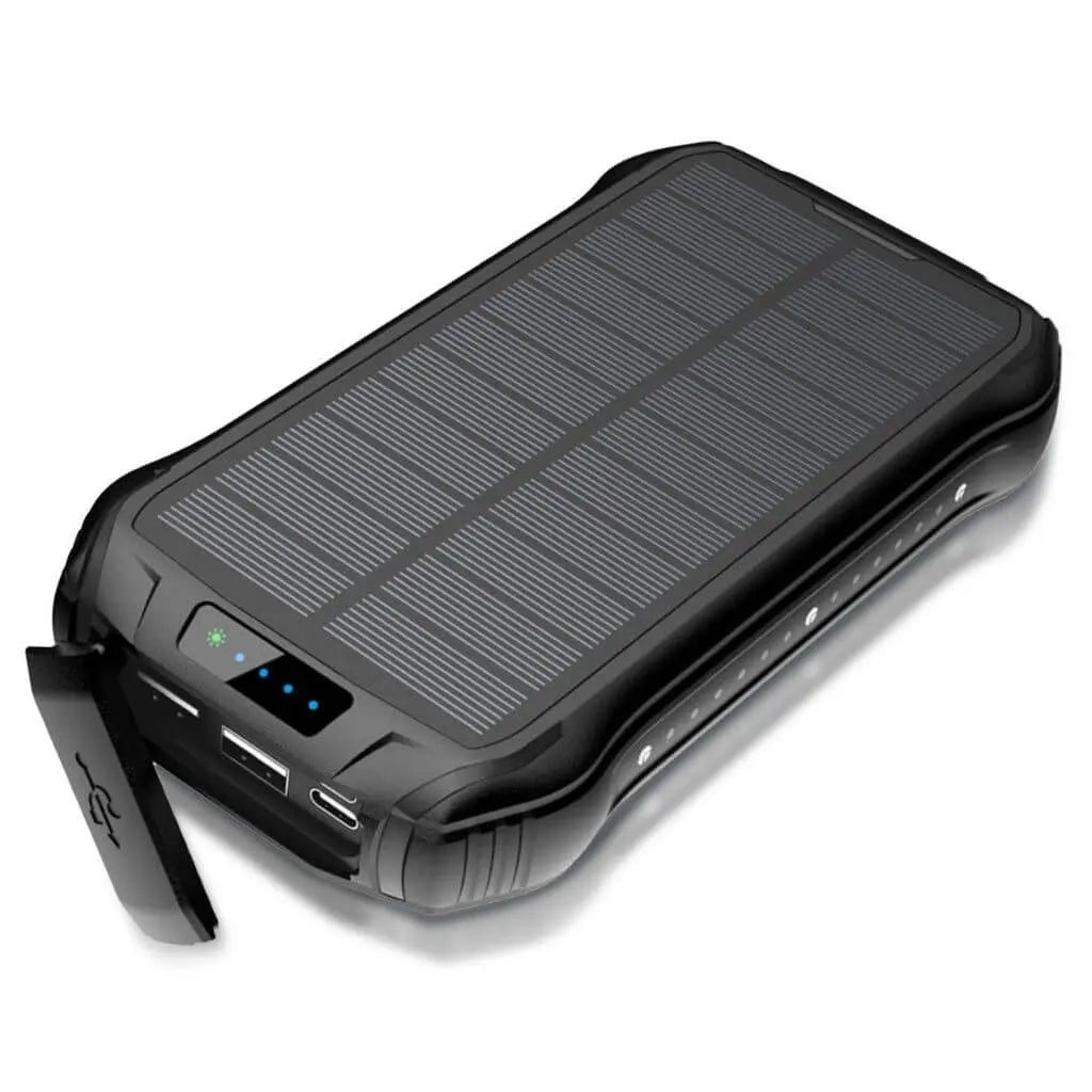 Solarenergie Powerbank – Tragbares Ladegerät mit hoher Kapazität