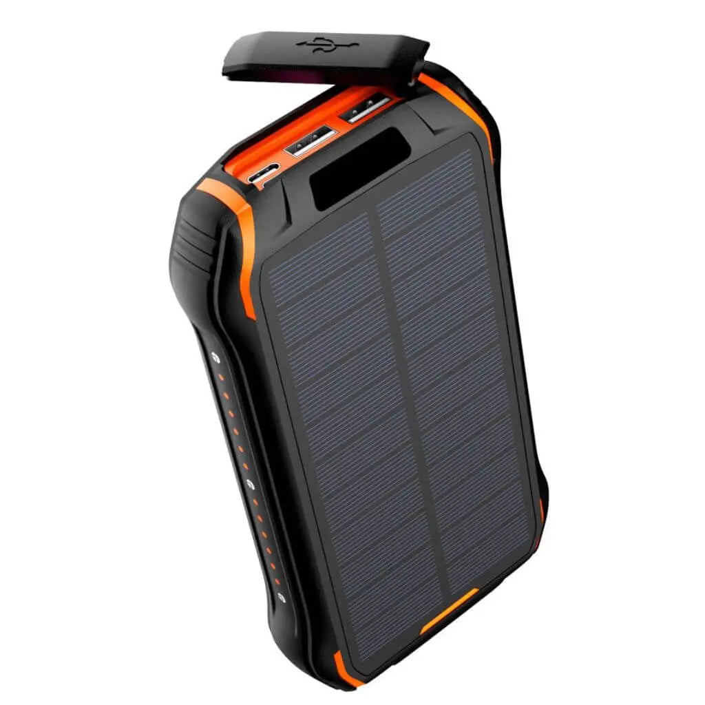 Solarenergie Powerbank – Tragbares Ladegerät mit hoher Kapazität