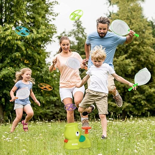 Fröhliches Schweinchen Frisbee-Set – Aktiver Spielspaß im Freien