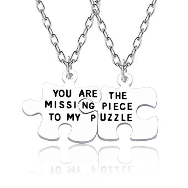 Fehlende Puzzleteile Kette – Für eure perfekte Übereinstimmung am Valentinstag