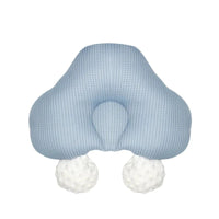 Blaue Kissen